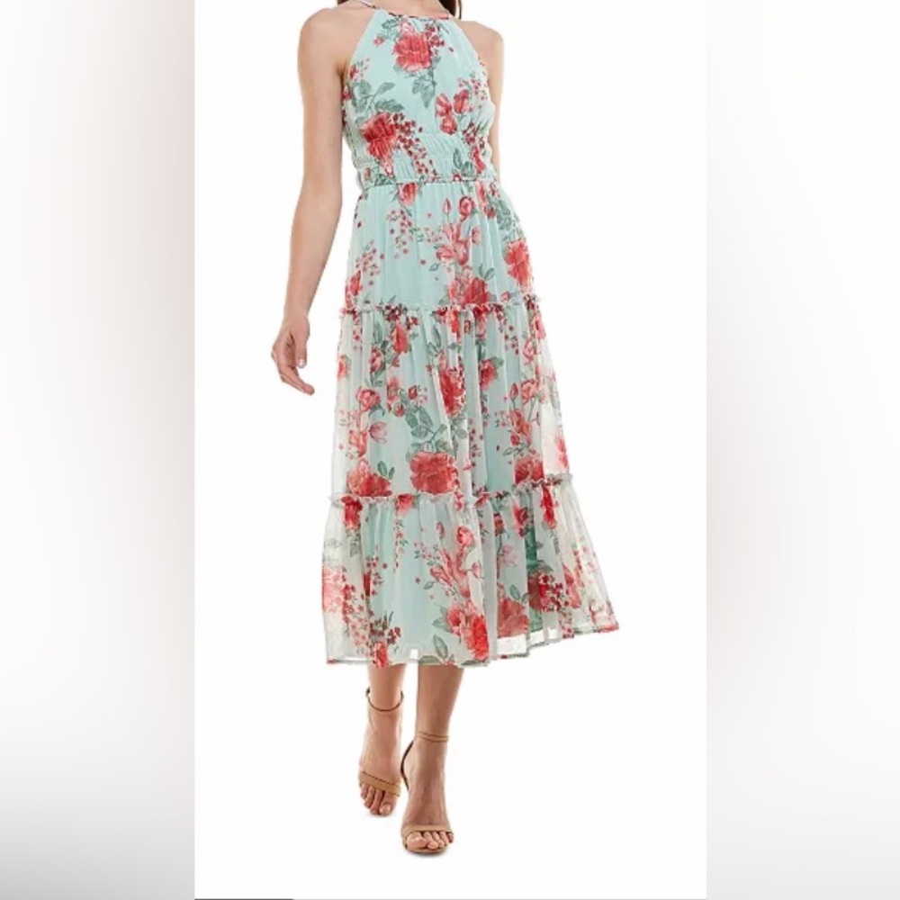 Floral Halter Midi Dress from Macy.